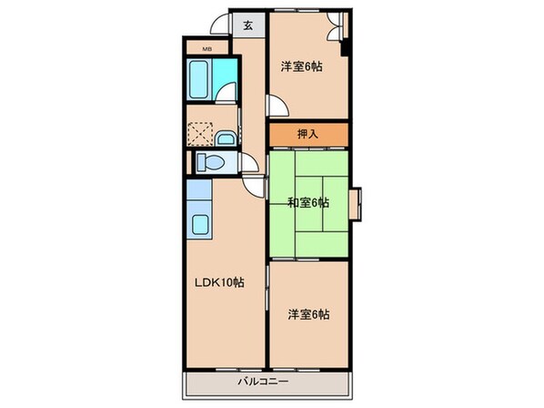 鈴木ビルの物件間取画像